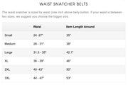 Waist Snatcher Belt - Black